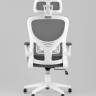 Кресло офисное TopChairs Airone серый ткань