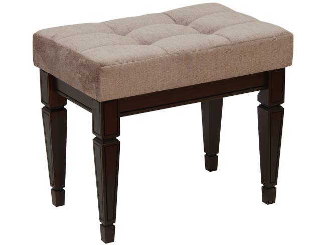 Банкетка Васко В 97Н темно-коричневый/патина