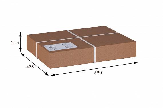 Банкетка Васко В 97Н темно-коричневый/патина