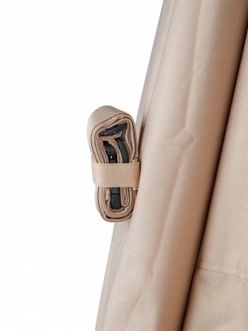 Зонт с центральной опорой 4,0х4,0 м, "СТАНДАРТ 60" квадратный (600D), бежевый Зонт с центральной опорой 4,0х4,0 м, "СТАНДАРТ 60" квадратный (600D), бежевый