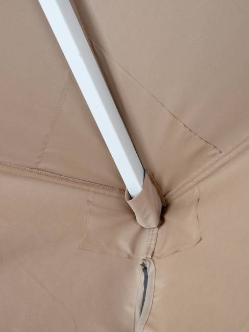 Зонт с центральной опорой 4,0х4,0 м, "СТАНДАРТ 60" квадратный (600D), бежевый Зонт с центральной опорой 4,0х4,0 м, "СТАНДАРТ 60" квадратный (600D), бежевый