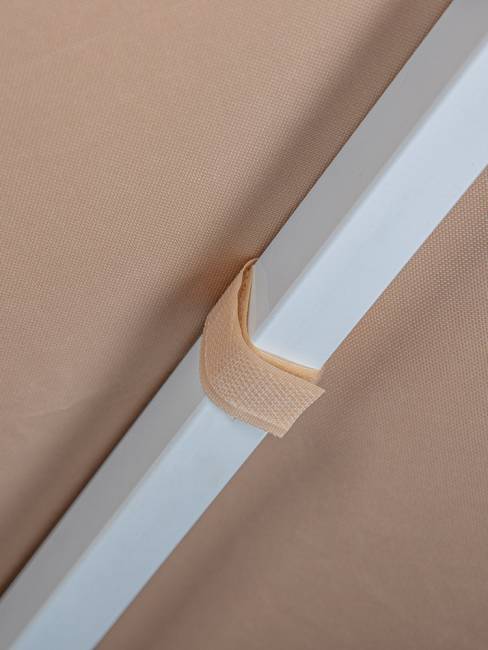 Зонт с центральной опорой 4,0х4,0 м, "СТАНДАРТ 60" квадратный (600D), бежевый Зонт с центральной опорой 4,0х4,0 м, "СТАНДАРТ 60" квадратный (600D), бежевый