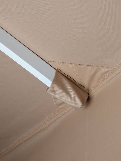 Зонт с центральной опорой 4,0х4,0 м, "СТАНДАРТ 60" квадратный (600D), бежевый Зонт с центральной опорой 4,0х4,0 м, "СТАНДАРТ 60" квадратный (600D), бежевый