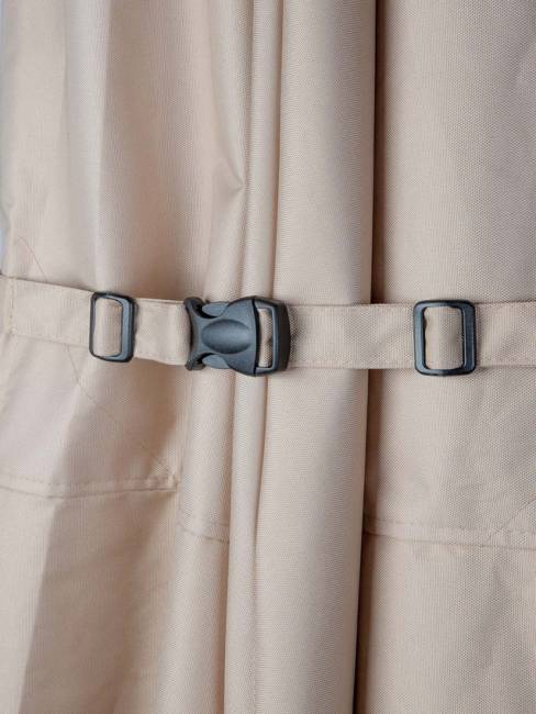 Зонт с центральной опорой 4,0х4,0 м, "СТАНДАРТ 60" квадратный (600D), бежевый Зонт с центральной опорой 4,0х4,0 м, "СТАНДАРТ 60" квадратный (600D), бежевый