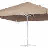 Зонт с центральной опорой 4,0х4,0 м, "СТАНДАРТ 60" квадратный (600D), бежевый Зонт с центральной опорой 4,0х4,0 м, "СТАНДАРТ 60" квадратный (600D), бежевый
