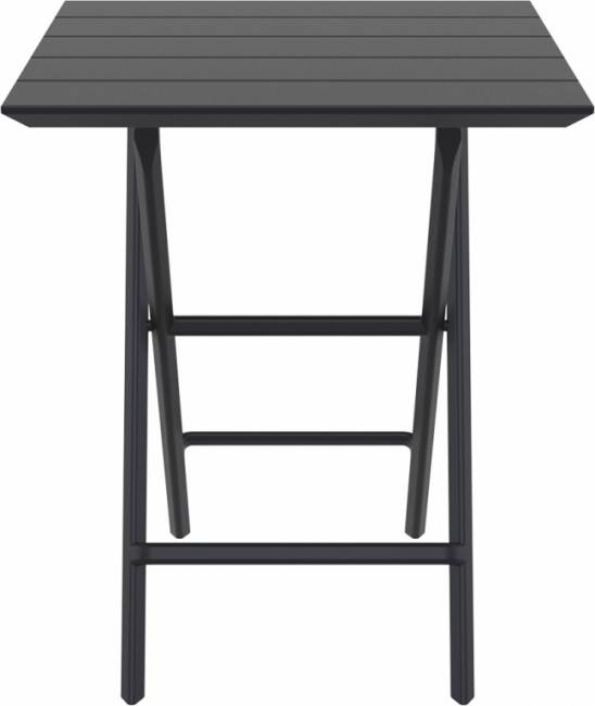Стол пластиковый складной Helen Folding Table 60 черный 600х600х740 мм Стол пластиковый складной Helen Folding Table 60 черный 600х600х740 мм