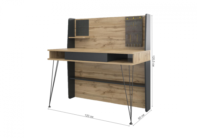 Нобира антрацит / дуб ирландский