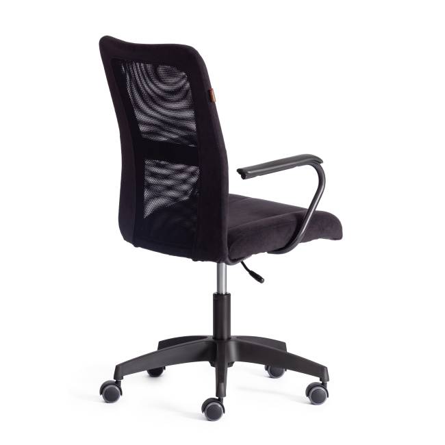 Кресло Staff/Стафф флок/ткань, черный, 35/W-11 черный флок/ткань Кресло Staff/Стафф флок/ткань, черный, 35/W-11 черный флок/ткань