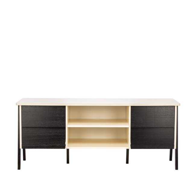 ТВ-тумба Leset "Сканди" Дуб шампань, компаньон Венге Венге