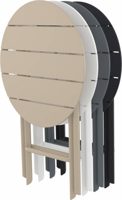 Стол пластиковый складной Helen Folding Table 60 белый 600х740 мм Стол пластиковый складной Helen Folding Table 60 белый 600х740 мм