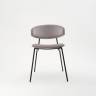 Дизайнерский стул FIT серый, черный металл Дизайнерский стул FIT серый, черный металл