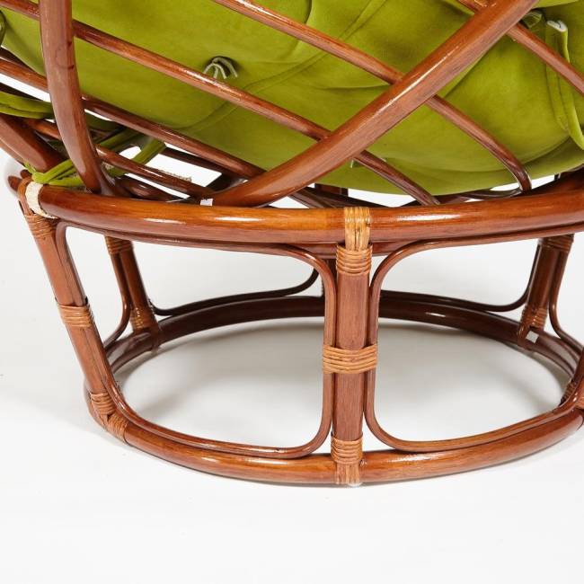 Кресло PAPASAN/ПАПАСАН 23/01 W /с подушкой/ диаметр подушки 125 см, 115х101х104 см, Pecan (орех), флок Олива, 23 Pecan (орех) Кресло PAPASAN/ПАПАСАН 23/01 W /с подушкой/ диаметр подушки 125 см, 115х101х104 см, Pecan (орех), флок Олива, 23 Pecan (орех)