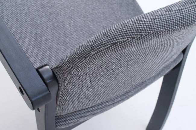 Стул-кресло Джуно 2.0 чёрный/графит