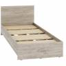 Кровать Адайн КР-080 80х200 дуб крафт серый / дуб крафт серый